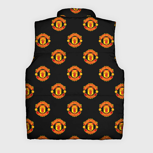 Мужской жилет Manchester United Pattern / 3D-Красный – фото 2