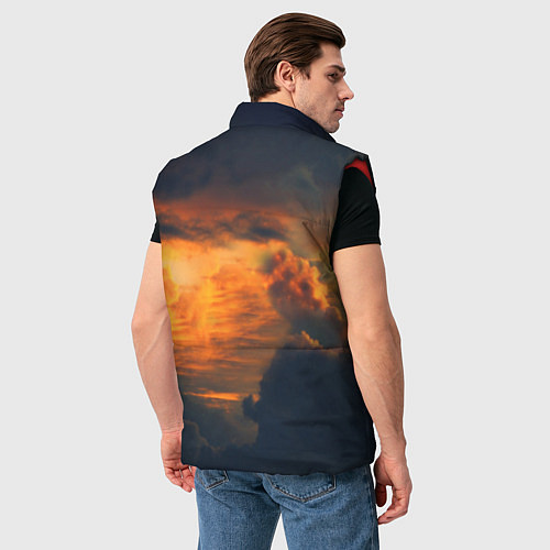 Мужской жилет 30 seconds to mars / 3D-Красный – фото 4