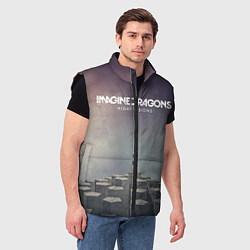 Мужской жилет Imagine Dragons: Night Visions, цвет: 3D-черный — фото 2