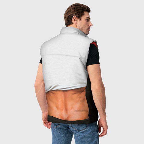 Мужской жилет Идеальное тело / 3D-Красный – фото 4