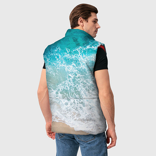 Мужской жилет Берег / 3D-Красный – фото 4