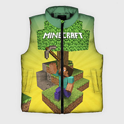 Мужской жилет Minecraft Tree, цвет: 3D-черный