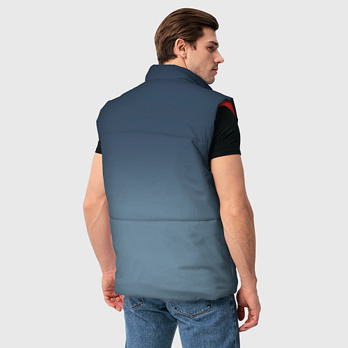 Мужской жилет Eminem Fire / 3D-Красный – фото 4