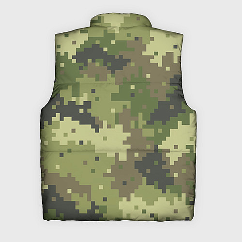 Мужской жилет Хаки / 3D-Черный – фото 2
