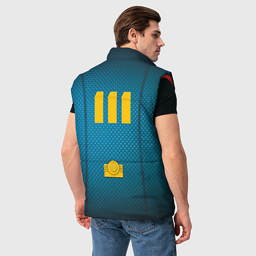 Мужской жилет Overalls 111 / 3D-Красный – фото 4