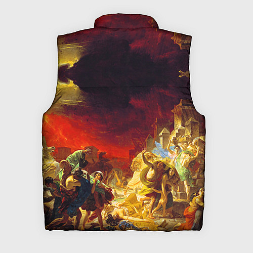 Мужской жилет Брюллов Последний день Помпеи / 3D-Черный – фото 2