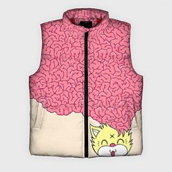 Мужской жилет Drop Dead: Pink Brains, цвет: 3D-красный