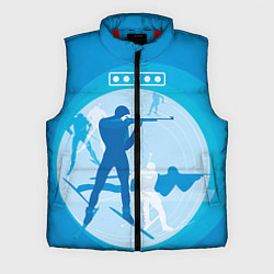 Мужской жилет Биатлон, цвет: 3D-красный