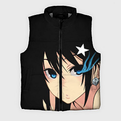 Мужской жилет Black Rock Shooter - глаза Мато Курои, цвет: 3D-светло-серый