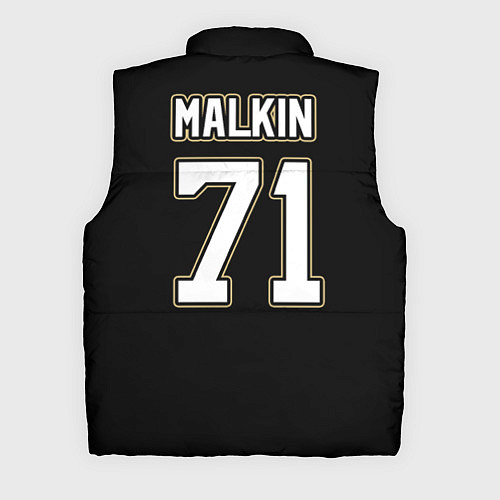 Мужской жилет Pittsburgh Penguins: Malkin / 3D-Черный – фото 2