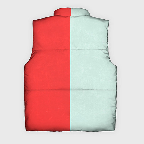 Мужской жилет Norton: White & Red / 3D-Черный – фото 2