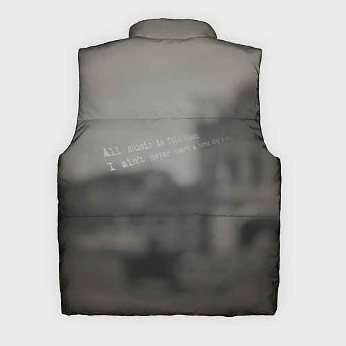 Мужской жилет Луи Армстронг / 3D-Красный – фото 2