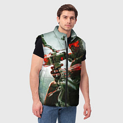 Мужской жилет Сrysis, цвет: 3D-черный — фото 2