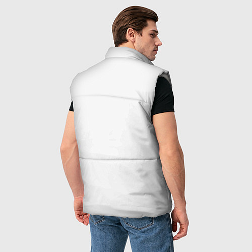 Мужской жилет Супер торс / 3D-Светло-серый – фото 4