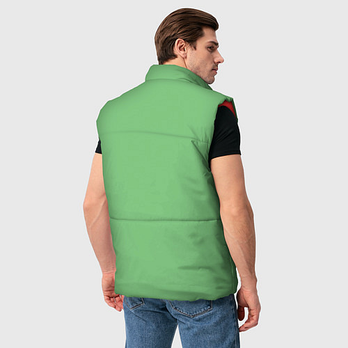 Мужской жилет Правильное питание / 3D-Красный – фото 4
