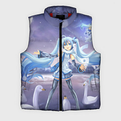 Мужской жилет Hatsune Miku, цвет: 3D-красный