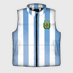 Мужской жилет Сборная Аргентины: ЧМ-2018, цвет: 3D-черный