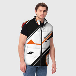 Мужской жилет CS:GO Asiimov P250 Style, цвет: 3D-красный — фото 2