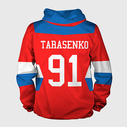 Мужская ветровка Сборная РФ: #91 TARASENKO / 3D-Белый – фото 2