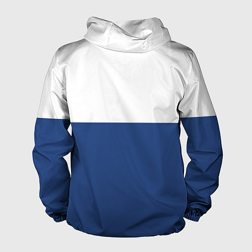 Мужская ветровка Chelsea FC: Light Blue / 3D-Белый – фото 2