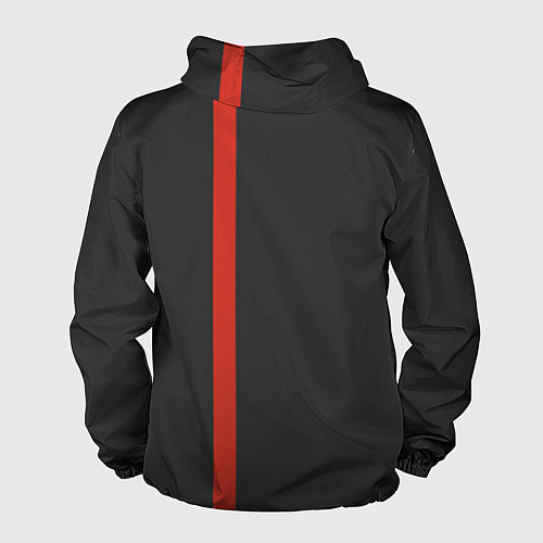 Мужская ветровка Bayern FC: Black 2018 / 3D-Белый – фото 2