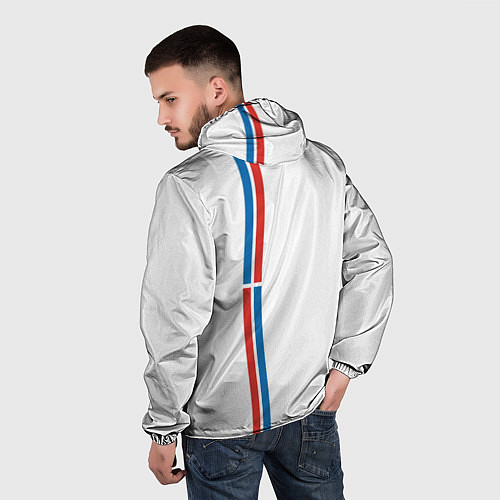 Мужская ветровка Пермский край / 3D-Черный – фото 4