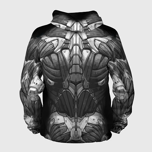 Мужская ветровка Экзоскелет / 3D-Черный – фото 2