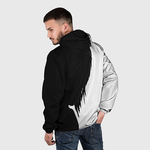 Мужская ветровка Skillet Shadow / 3D-Черный – фото 4