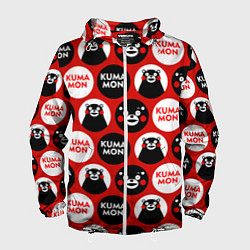 Мужская ветровка Kumamon Pattern
