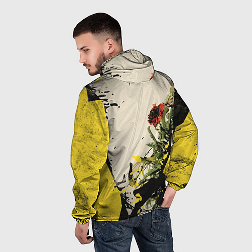 Мужская ветровка TOP: Chlorine / 3D-Черный – фото 4