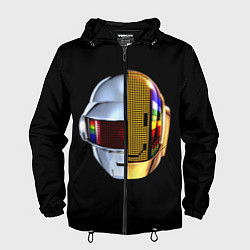 Мужская ветровка Daft Punk: Smile Helmet