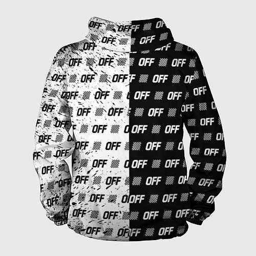 Мужская ветровка Off-White: Black & White / 3D-Белый – фото 2
