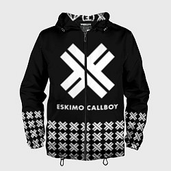 Ветровка с капюшоном мужская Eskimo Callboy: Cross, цвет: 3D-черный
