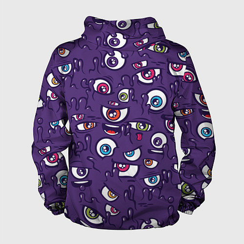 Мужская ветровка Рой Глаз / 3D-Белый – фото 2