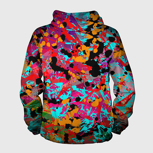 Мужская ветровка Руки Вверх / 3D-Белый – фото 2