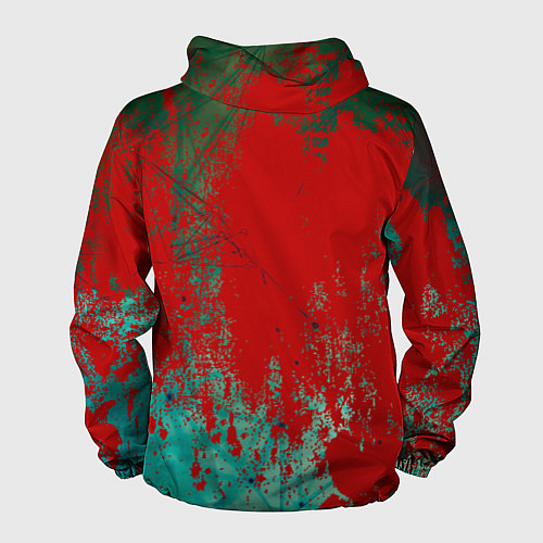 Мужская ветровка Five finger death punch / 3D-Черный – фото 2