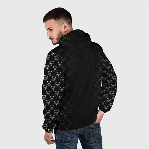 Мужская ветровка MONOKUMA / 3D-Черный – фото 4