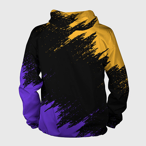 Мужская ветровка LA LAKERS / 3D-Белый – фото 2