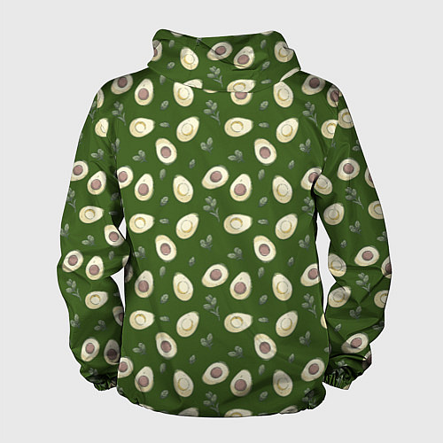 Мужская ветровка АВОКАДО / 3D-Черный – фото 2