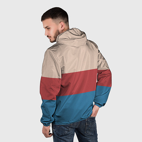 Мужская ветровка Половое воспитание / 3D-Черный – фото 4