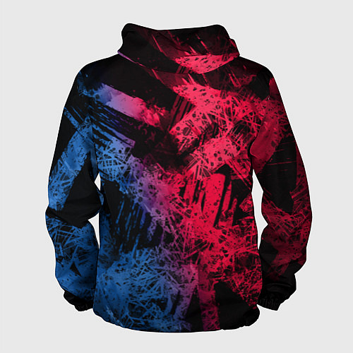 Мужская ветровка Bungou Stray Dogs / 3D-Белый – фото 2