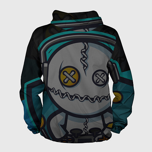 Мужская ветровка Форма Voodoo Gamer / 3D-Белый – фото 2