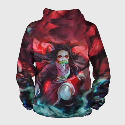 Мужская ветровка KIMETSU NO YAIBA / 3D-Белый – фото 2