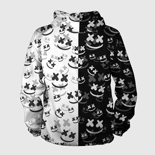 Мужская ветровка Fortnite & Marshmello / 3D-Белый – фото 2