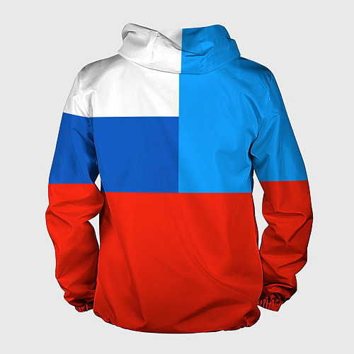 Мужская ветровка Флаг МЧС России / 3D-Белый – фото 2