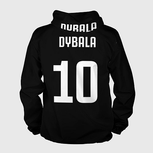 Мужская ветровка Форма Paulo Dybala / 3D-Черный – фото 2