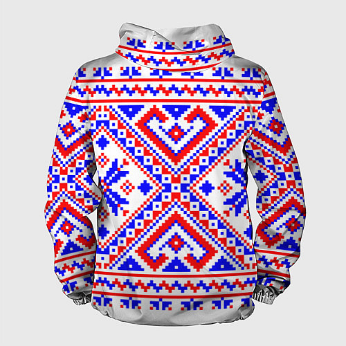 Мужская ветровка Лес мой храм / 3D-Белый – фото 2