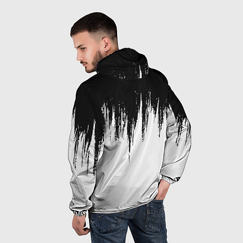 Мужская ветровка The Witcher / 3D-Черный – фото 4