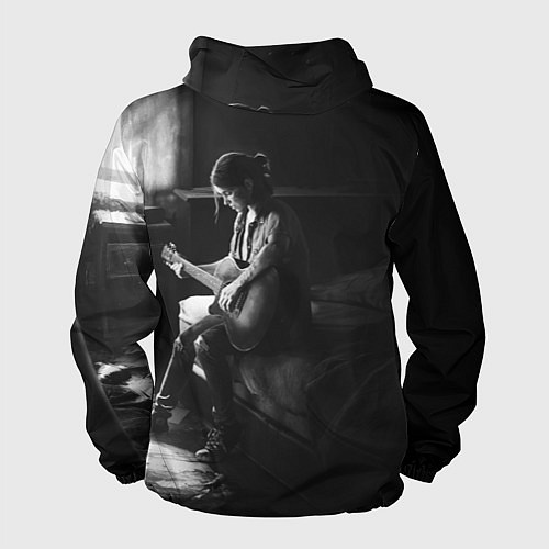 Мужская ветровка The last of us part 2 ЭЛЛИ / 3D-Белый – фото 2