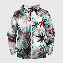 Мужская ветровка ПАЛЬМЫ TROPICAL GLITCH